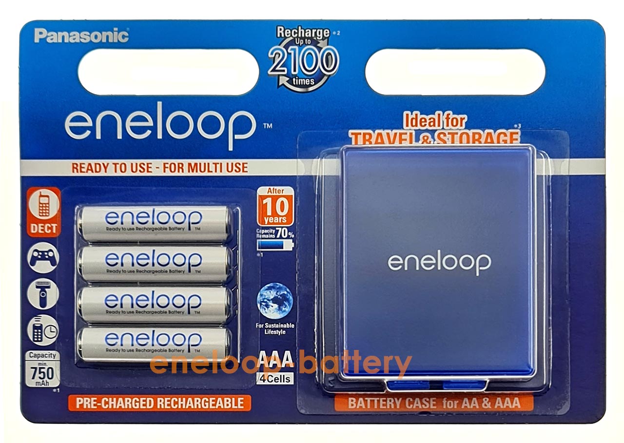 AAA Panasonic Eneloop 800mah BK-4MCCE/C4BE