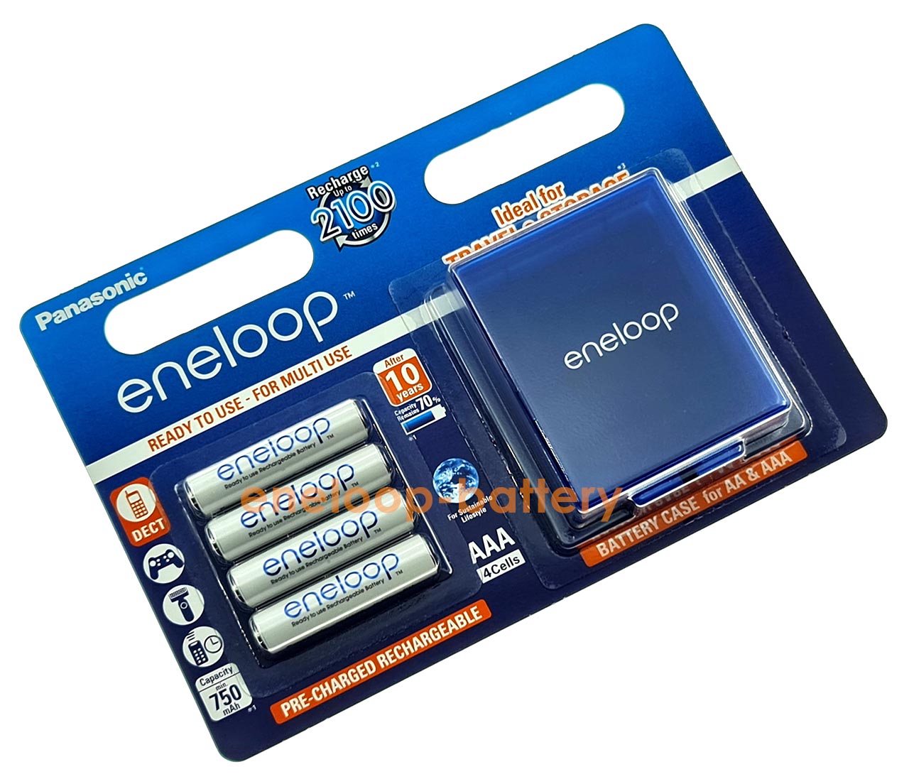 AAA Panasonic Eneloop 800mah 