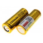 Акумулятор Li-ion 18500 Vapcell 2200mAh 3,7V 4A без захисту