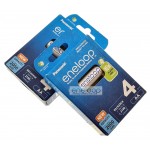 4 акумулятори AA Panasonic Eneloop 2000 mah BK-3MCDE/4BE в картонній еко-упаковці EcoBox