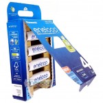 4 акумулятори AA Panasonic Eneloop 2000 mah BK-3MCDE/4BE в картонній еко-упаковці EcoBox
