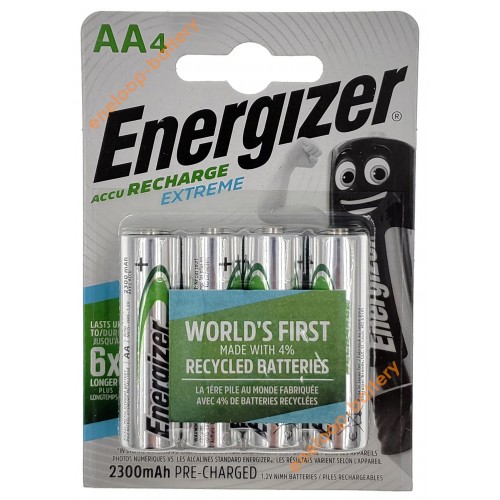 Акумулятори AA Energizer Extreme 2300 mah (4 шт. в блістері)