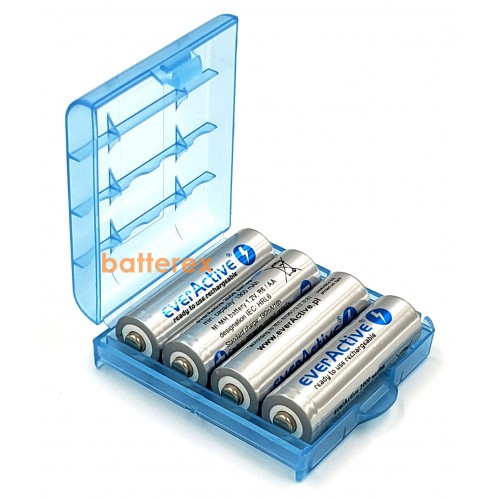 АА акумулятори EverActive 2000 mah Silver Line - 4 шт. в пластиковому боксі