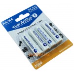 Пальчикові АА акумулятори EverActive 2600 mah - 4 шт. в блістері