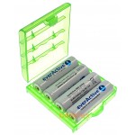 Пальчикові АА акумулятори EverActive 2600 mah - 4 шт. в пластиковому боксі