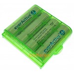 Пальчикові АА акумулятори EverActive 2600 mah - 4 шт. в пластиковому боксі