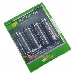 AA GP Recyko Pro 2000mah (1500 циклів, низький саморозряд) – упаковка 4 шт. в блістері