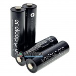 АА акумулятори Panasonic Eneloop Pro 2600mah BK-3HCDE комплект 8 шт у пластиковому боксі