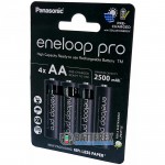Акумулятори AA Panasonic Eneloop Pro 2600 mah BK-3HCDE/4CP EcoBox - 4 шт. в картонній екологічній упаковці - Оригінал-Японія