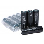 Акумулятор AA Panasonic Eneloop Pro 2600 mAh BK-3HCDE - 4 шт. в пластиковому боксі