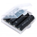 Акумулятор AA Panasonic Eneloop Pro 2600 mAh BK-3HCDE - 4 шт. в пластиковому боксі