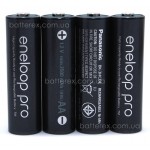 Акумулятор AA Panasonic Eneloop Pro 2600mAh (min. 2500mAh) BK-3HCDE поштучно (ціна за 1 шт.)