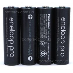AA Panasonic Eneloop Pro 2600 mah BK-3HCDE поштучно (ціна за 1 шт.)