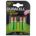 Акумулятори AA Duracell Recharge 750 mah (4 шт. в блістері)