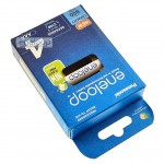 4 акумулятори AAA Panasonic Eneloop 8100 mah BK-4MCDE 4BE EcoBox в картонній еко-упаковці