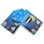 4 акумулятори AAA Panasonic Eneloop 8100 mah BK-4MCDE 4BE EcoBox в картонній еко-упаковці