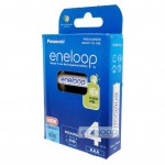4 акумулятори AAA Panasonic Eneloop 8100 mah BK-4MCDE 4BE EcoBox в картонній еко-упаковці