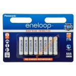 AAA Panasonic Eneloop 800 mah BK-4MCCE/8BE - 8 шт. в картонном блистере - 2020 год