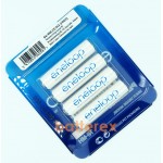 AAA Panasonic Eneloop 800 mah - 4 аккумулятора в слайд-блистере Sliding Pack