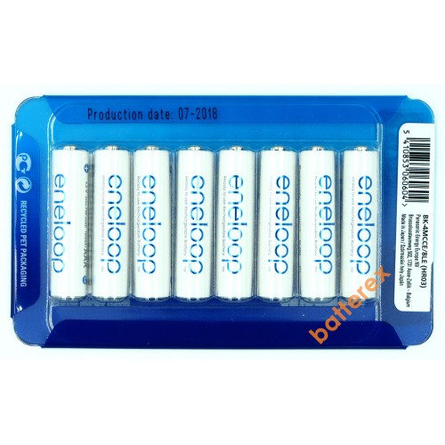 AAA Panasonic Eneloop 800 mah - 8 аккумуляторов в слайд-блистере Sliding Pack