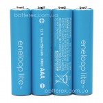 Акумулятори AAA Panasonic Eneloop Lite 600 mah BK-4LCCE - упаковка 4 шт. в пластиковому кейсі