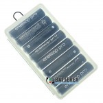 Акумулятори AAA Panasonic Eneloop Pro 980mAh 930mAh BK-4HCDE - 8 шт. в пластиковому боксі
