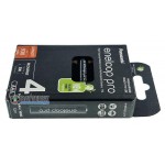 Акумулятори AAA Panasonic Eneloop Pro 980 mah - 4 шт. в картонній упаковці EcoBox - Оригінал-Японія