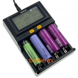 MIBOXER C4-12 V2 - нова версія - підтримка акумуляторів Ni-MH/Li-ion/LiFePO4 - вибір струму заряду до 3А на канал. Гарантія 12 місяців