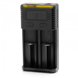 Nitecore NEW i2 - універсальна 2-канальна зарядка для Li-ion/LiFePO4/Ni-MH (струм заряду до 1А)