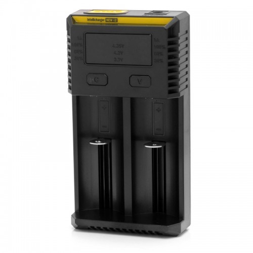 Nitecore NEW i2 - універсальна 2-канальна зарядка для Li-ion/LiFePO4/Ni-MH