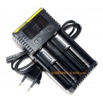 Nitecore NEW i2 - універсальна 2-канальна зарядка для Li-ion/LiFePO4/Ni-MH