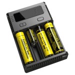 Nitecore NEW i4 - 4-канальна універсальна зарядка для Li-ion/LiFePO4/Ni-MH