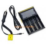 Nitecore Digicharger D4 - універсальний зарядний пристрій + автоадаптер