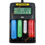 Швидка універсальна зарядка Nitecore UMS4 на 4 канали зі струмом заряду до 3А та підключенням через USB