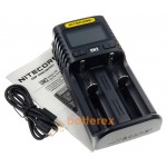 Nitecore UM2 - швидка універсальна 2-канальна USB-зарядка.