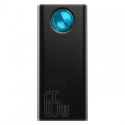 Повербанк Baseus Amblight PPLG-A01 30000mAh 65W Black з функціями швидкого заряду QC 3.0 та PD