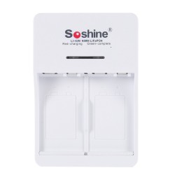 Soshine SC-V1 (Fe) - універсальний зарядний пристрій для Крон Ni-MH/Li-ion/LiFePO4