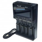 Універсальний продвинутий зарядний пристрій Vapcell BL4 для акумуляторів Li-ion 1.5V, Li-ion 3.6V, Li-ion 3.7V, NiMH 1.2V, LiFePO4 3.2V всіх популярних розмірів