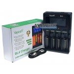 Універсальний продвинутий зарядний пристрій Vapcell BL4 для акумуляторів Li-ion 1.5V, Li-ion 3.6V, Li-ion 3.7V, NiMH 1.2V, LiFePO4 3.2V всіх популярних розмірів