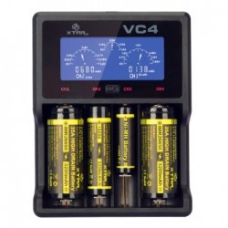 XTAR VC4 - універсальний зарядний пристрій для Li-Ion та Ni-MH (AA, AAA, C, D) акумуляторів