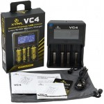 XTAR VC4 - зарядний пристрій для Li-Ion та Ni-MH (AA, AAA, C, D) акумуляторів